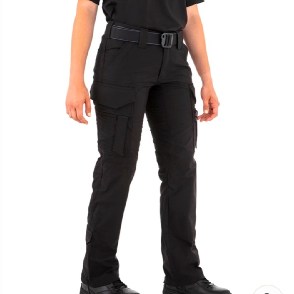 First Women’s Black Tactical Pants size 8